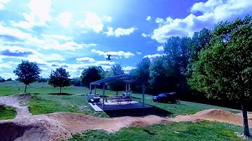 Arrma Talion. Airing Out at the Pump track. M2C locking suspension block.