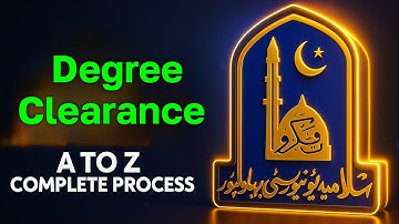 IUB Degree Clearance A to Z Complete Proses Vlog - Step by Step Guide