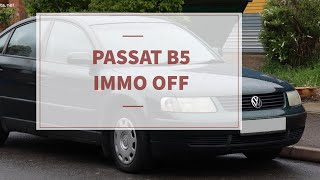 Как самому отключить иммобилайзер VW PASSAT