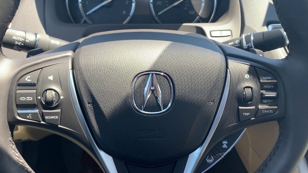 Where to find the charging outlets, 2020 Acura TLX. RA