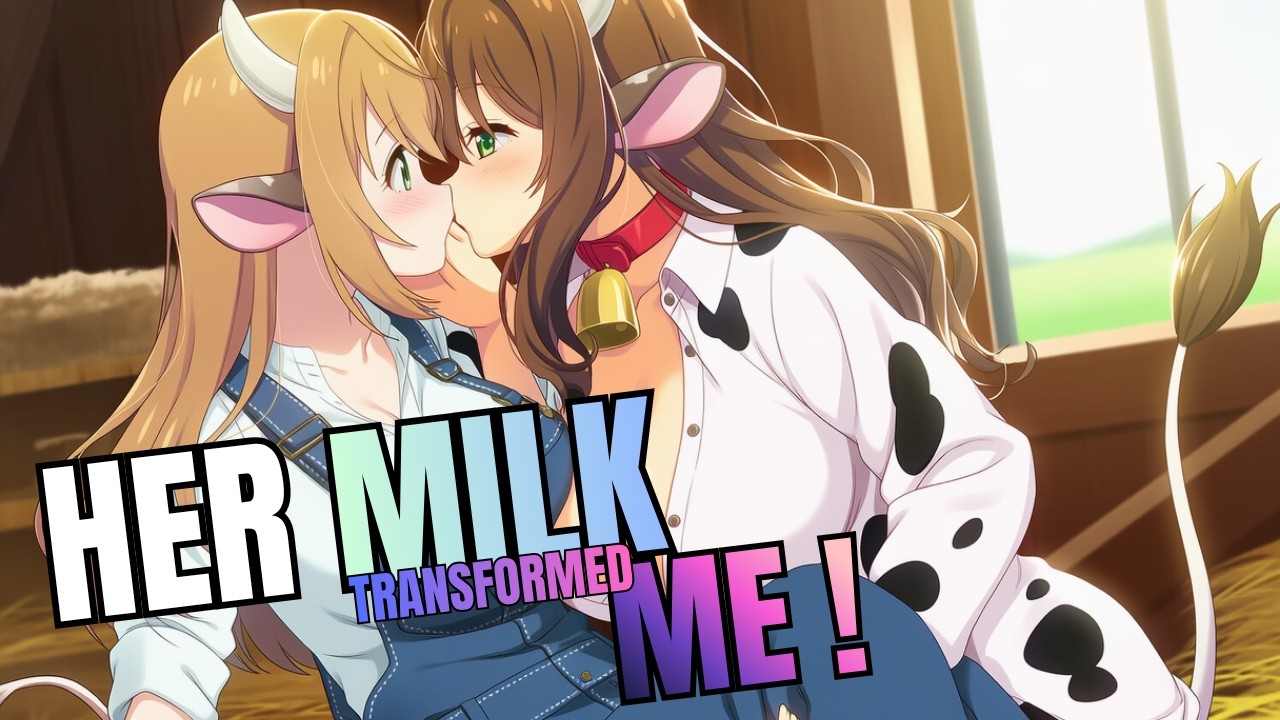 Cow Girl TG | Her Milk Nourishes me! | Male to Female TransFURmation Animation | TG TF Comic Dub