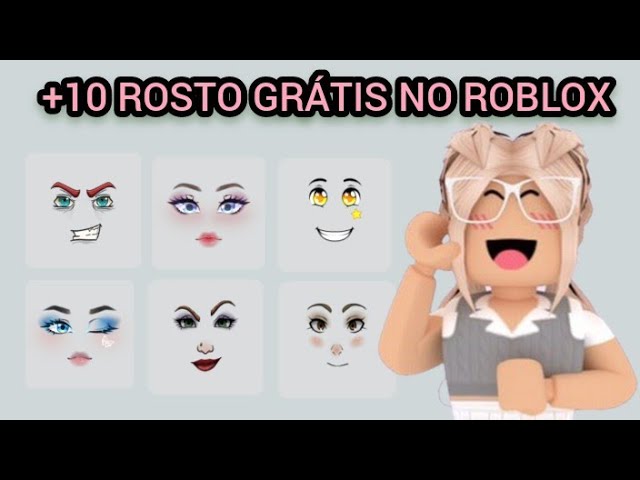 Como ficar sem rosto grátis no Roblox novo Método ✓@kedy1.9 