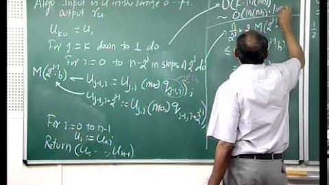 Mod-01 Lec-20 Chinese Remainder I