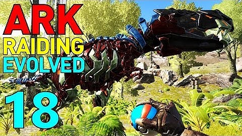 [18] Tek Rex Taming and More!!! (ARK Raiding Evolved)