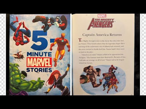 5-Minute Marvel Stories, The Mighty Avengers: Captain