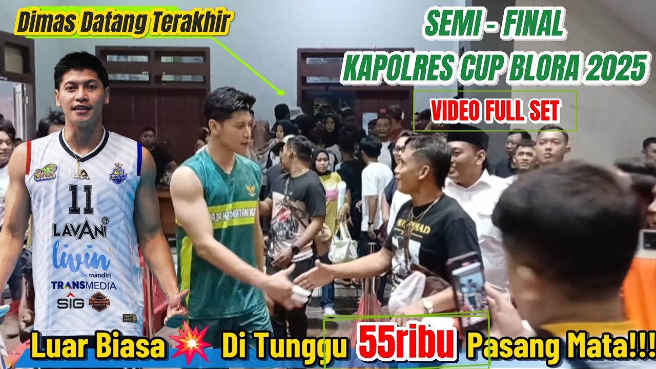 RAJA TERBANG💥 DIMAS SAPUTRA DI SEMI-FINAL KAPOLRES CUP BLORA 2025