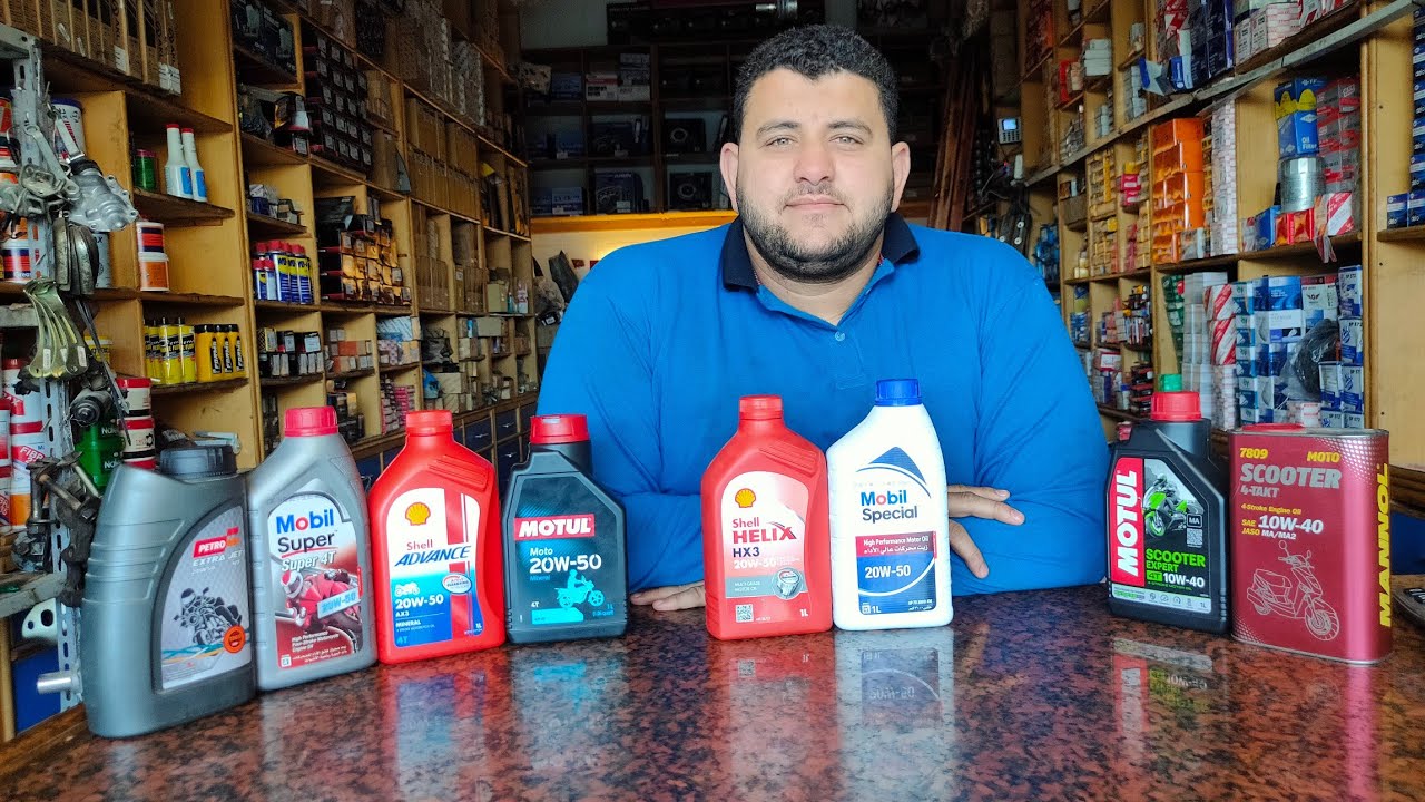 خلاصة كل ما يخص زيوت الموتوسيكل والاسكوتر@ابوعلىبتاعالزيت