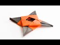 Easy origami ninja star  darts origami