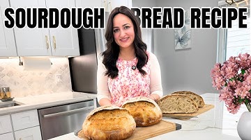 The Ultimate Sourdough Bread Recipe | Easy Step-by-Step Guide for Beginners