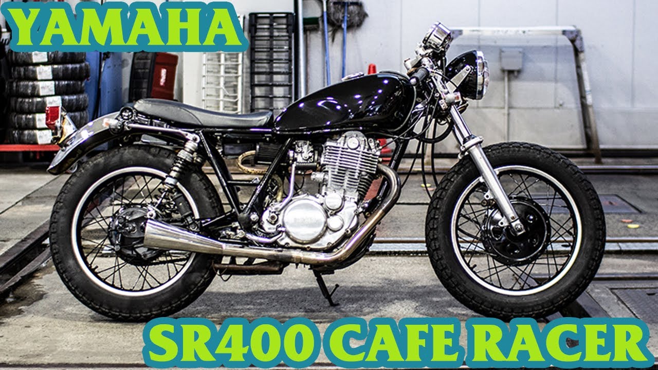 SR400カフェレーサーカスタム オールドスタイル ブラット ボバー