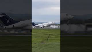 Executive Jet Management Bombardier Global 6000 N129AK 1st May ##aviation #avgeek #plane #spotting