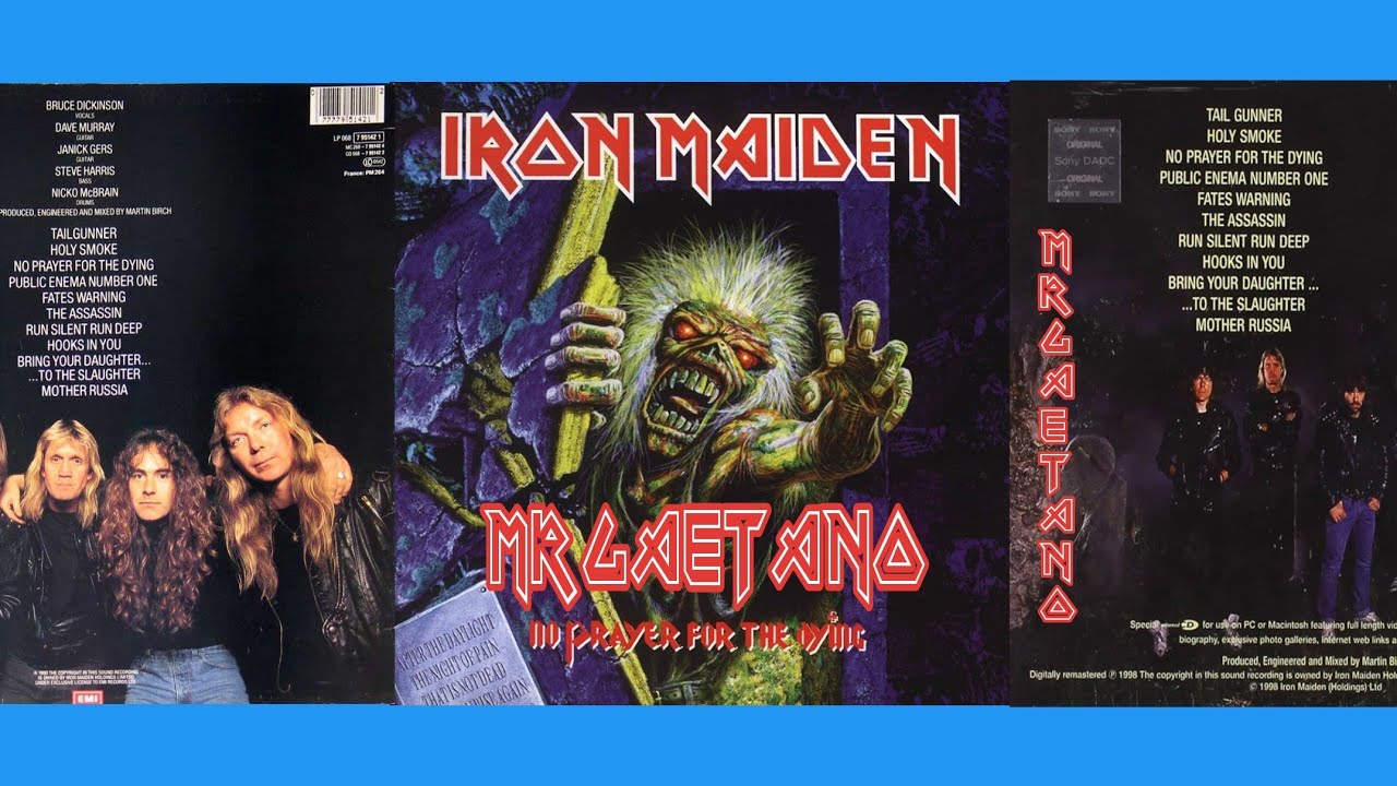 Iron Maiden - No Prayer For The Dying (Full Album 1990) - YouTube