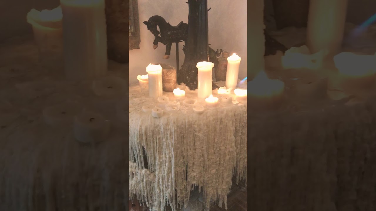 Candles melting YouTube