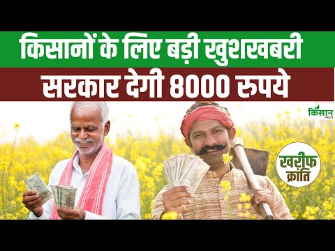 farmers scheme: किसानों को बड़ा तोहफा, मिलेंगे 8000 रुपये, अभी करें अप्लाई  । Kisan India