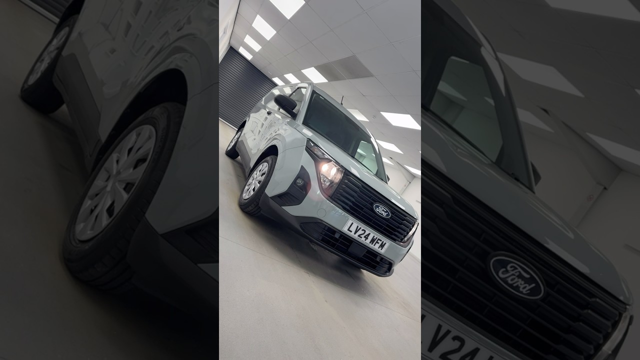 Cactus Grey Ford Transit Courier #fordtransit #courier #panelvan #newshape  #workvan #automobile - YouTube