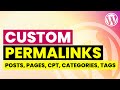 Custom Permalink for Post, Page, Custom Post Type & Taxonomy | Ultimate URL Rewriting in WordPress