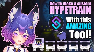 How to make a custom Hypetrain with this AMAZING tool! OLD [Streamer bot Tutorial/ Maeducation]