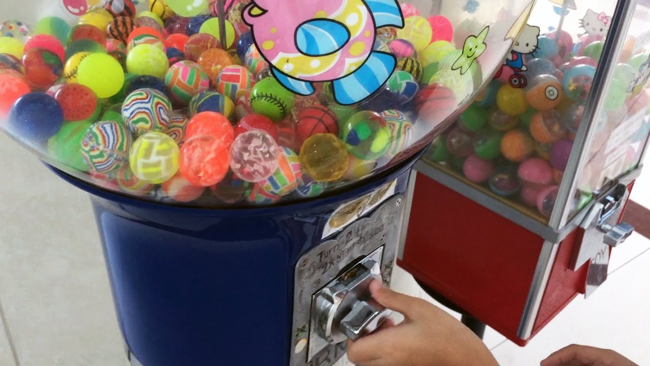 Bouncy Ball Toys Vending Machine YouTube