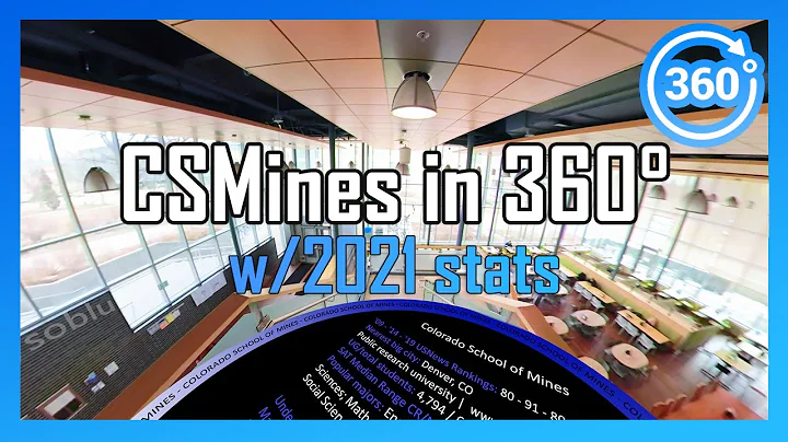 [2021] COLORADO SCHOOL OF MINES in 360° - drone/walking/driving campus tour
