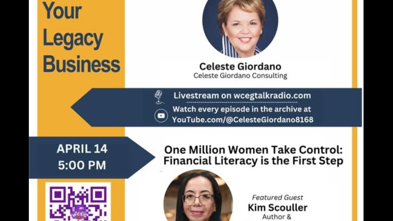 WCEG Media Global Legacy & Wealth Building host Celeste Giordano.
