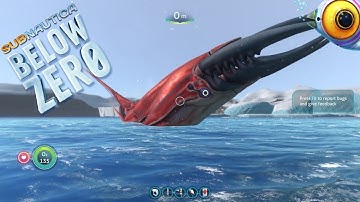 SNEAK PEEK CHELICERATE LEVIATHAN Subnautica: Below Zero (experimental) Exploring Build 11228