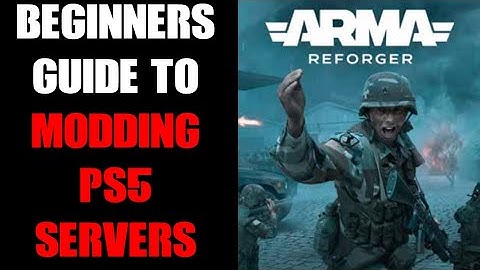 PS5 PlayStation 5 Arma Reforger Nitrado Community Server Settings & Mod Installation Beginners Guide