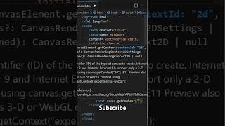 Gradient canvas - HTML CSS #ytshorts #shorts