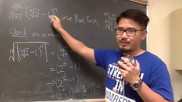 series of (2^(1/n)-1)^n by the root test, calculus 2 tutorial