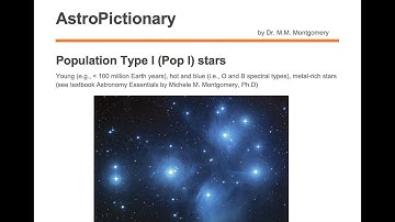 Population I (Pop I) stars
