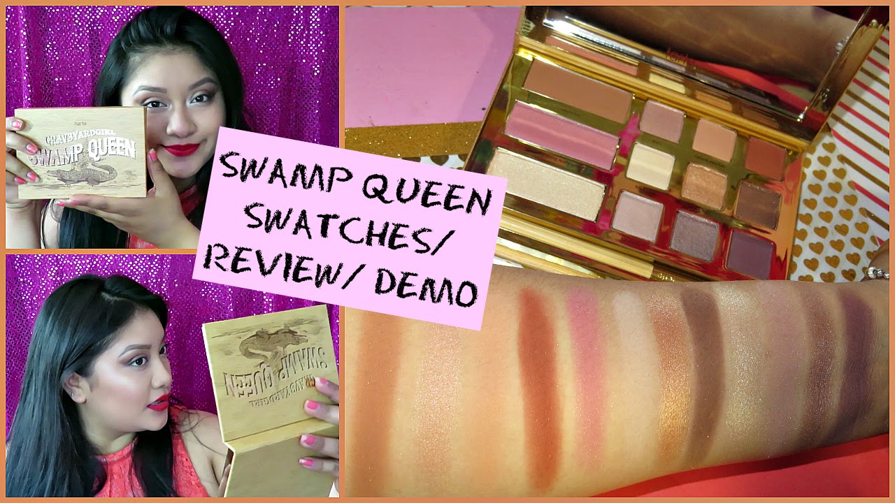 *NEW* SWAMP QUEEN PALETTE (GRAV3YARDGIRL) SWATCHES + REVIEW