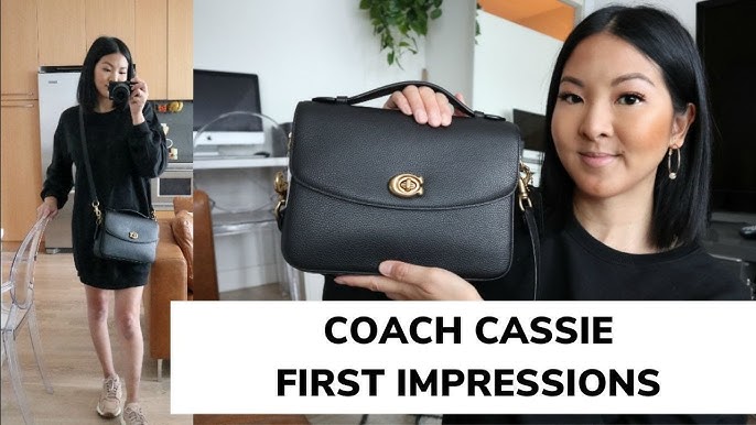 Black pouchette Métis vs black coach Cassie