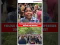 Young CJP Supporter Expresses Support for Protest