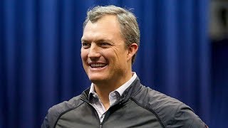 John Lynch Reacts to Coin Flip Win at the NFL Combine