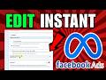 How To Edit Instant Form On Facebook Ads (2026) (Quick And Easy Guide)