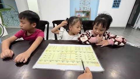 Tiếng Anh Giao Tiếp Phan Thiết: Will, Vani and Mina practice talking about Counting Forward