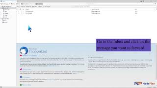 How to forward email in Mozilla Thunderbird
