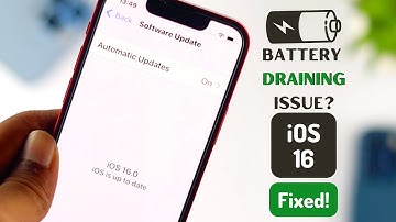 iOS 16 iPhone Battery Drain So Fast? Here is the Fix!