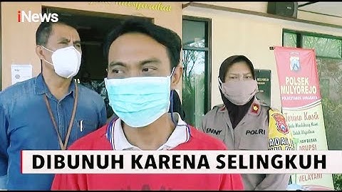 Suami Bunuh Satpam karena yang Selingkuh dengan Istrinya - Special Report 09/10