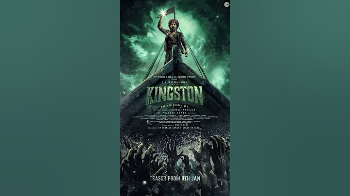 Kingston First Look Teaser #trending #teaser #horror#gvprakash