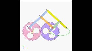 design concepts and mechanisms | Pantograph for drawing ellipses480p