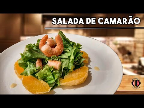 Vídeo: Como Fazer Salada De Camarão Laranja