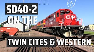 SD40-2 on The Twin Cities and Western -Jointed Rail + other trains!-
The Twin Cities and Western will run ballast trains for Canadian Pacific from time to time. What makes this one rare, and unique, is a having a freshly rebuilt SD40-2 leading the way! Usually, its lead by ECOs, or former Soo Line SD60s.
As we start off our chase, well first meet a DDG train in Chanhassen with BNSF locomotives for power. After the DDG train cleared up, the ballast empties were on the way! Well see in in places such as Bongards, Plato, and finally Glencoe. Along the way, well see the train rock and sway on the jointed rail of the former Milwaukee Road Mainline. As a bonus, well see the Glencoe turn in Chanhassen as it races west into the setting sun.
Instagram: https://www.instagram.com/sd457500/
https://www.facebook.com/SD457500
https://www.tiktok.com/@sd457500
#train #diesel #railway @CPKCrail @bnsfrailway
Copyright 2023 Douglas Hildebrandt, all rights reserved. SD40-2 on The Twin Cities and Western -Jointed Rail + other trains!-