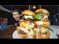 "MOST PEOPLE PUKE" Famous Chili Cheese Burger Challenge | Joel Hansen