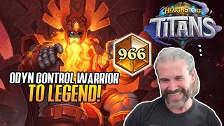 (Hearthstone) Odyn Control Warrior To LEGEND!