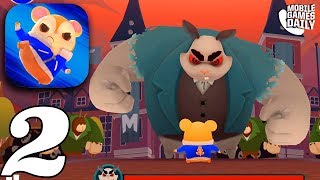 HAMSTERDAM - Gameplay Walkthrough Part 2 - CANAL FINAL BOSS (iOS Android)