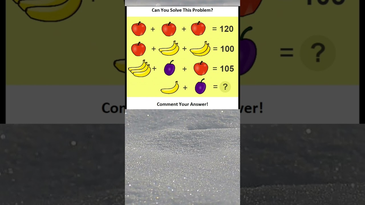Daily Math Riddle #5