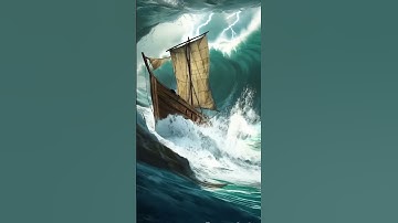 🌪️ The Fight of a Lifetime: Boat vs. Tsunami! 🌊 #ai