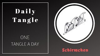 Daily Tangle - Schirmchen   |How to draw...|