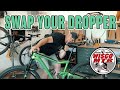 Fox Transfer Dropper Post -- How To Install -- Mountain Bike Upgrade