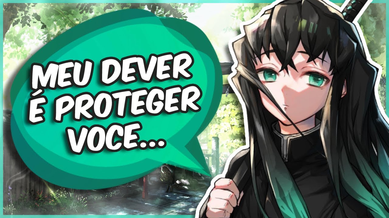 (ASMR) TOKITO TE PROTEGE EM SUA VIAGEM | MUICHIRO TOKITO (KIMETSU NO YAIBA) | ROLEPLAY [PT-BR]